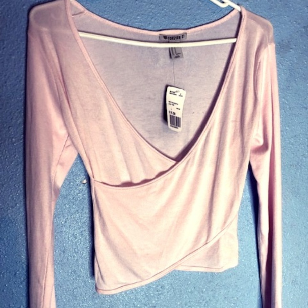 Small Pink Ballerina Crossbody tank top